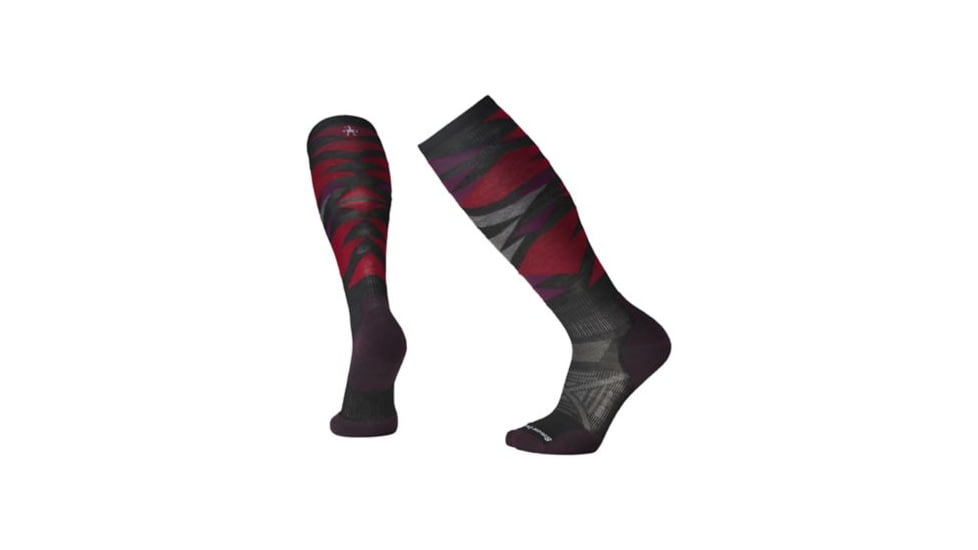 Smartwool PhD Ski Light Pattern Sock - Men's, Black, X-Large SW001090001-XL