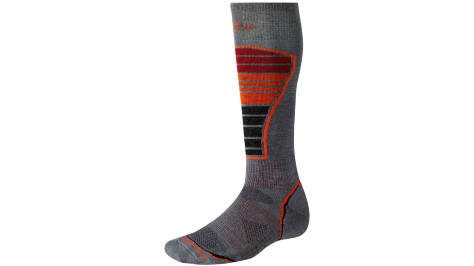 Smartwool PhD Ski Light Sock - Men's-X-Large-Graphite