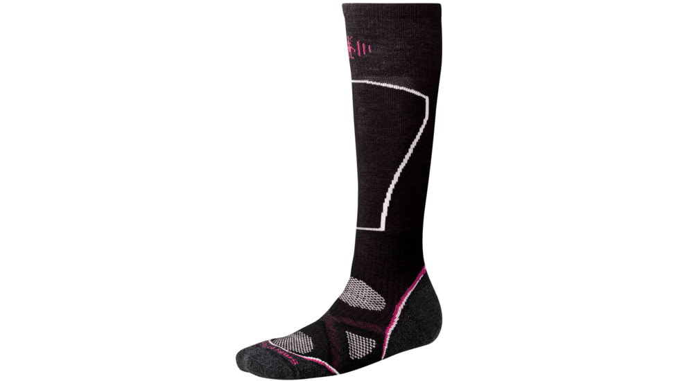 Smartwool PhD Ski Light Sock - Women's-Small-Black