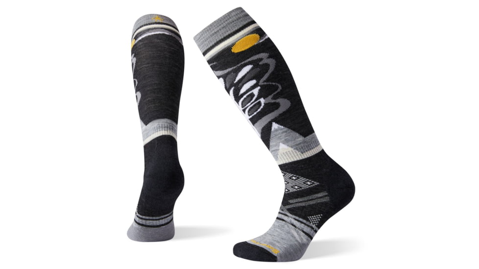 Smartwool PhD Ski Medium Pattern Socks - Womens, Black, Medium, SW001454001-M