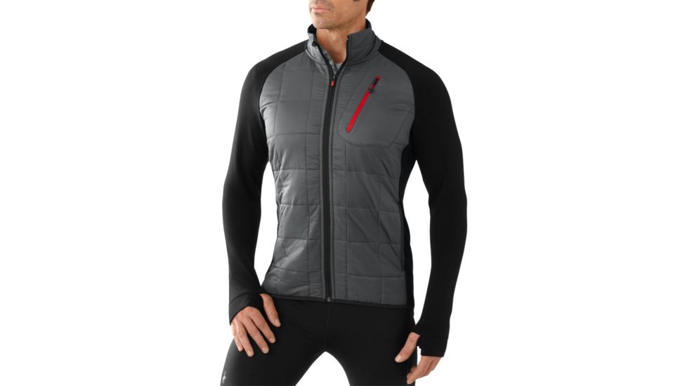 Smartwool PhD Smartloft Divide Full Zip Jacket - Men's-Large-Graphite