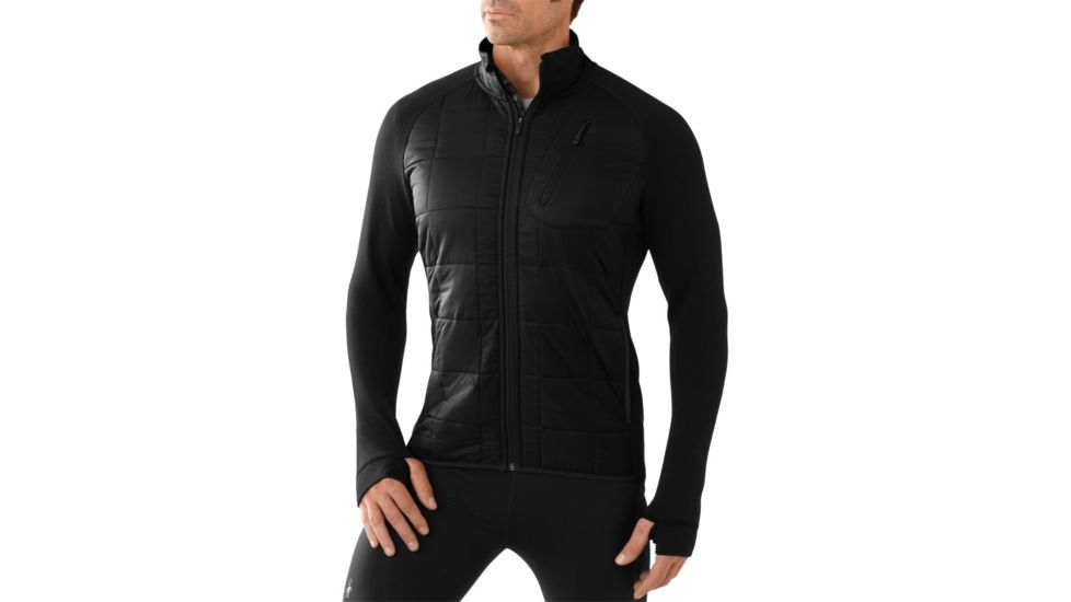 Smartwool PhD Smartloft Divide Full Zip Jacket - Men's-X-Large-Black