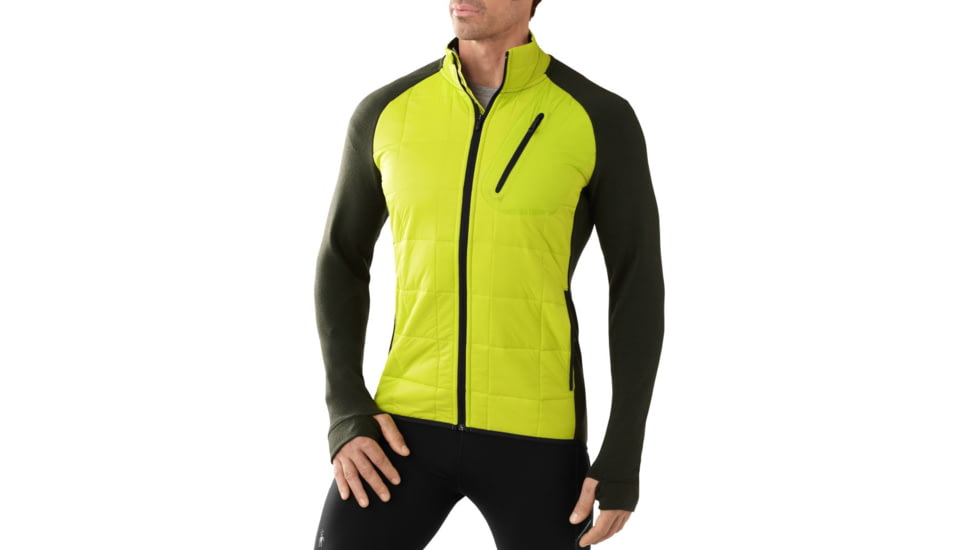 Smartwool PhD Smartloft Divide Full Zip Jacket - Men's-Large-SmartWool Green