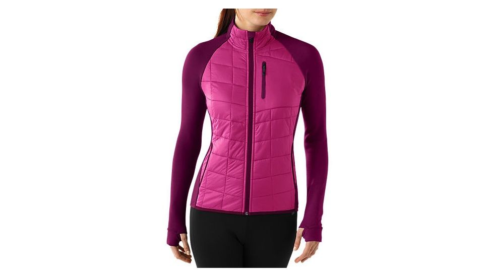 Smartwool PhD Smartloft Divide Full Zip Jacket - Women's-Berry-X-Small