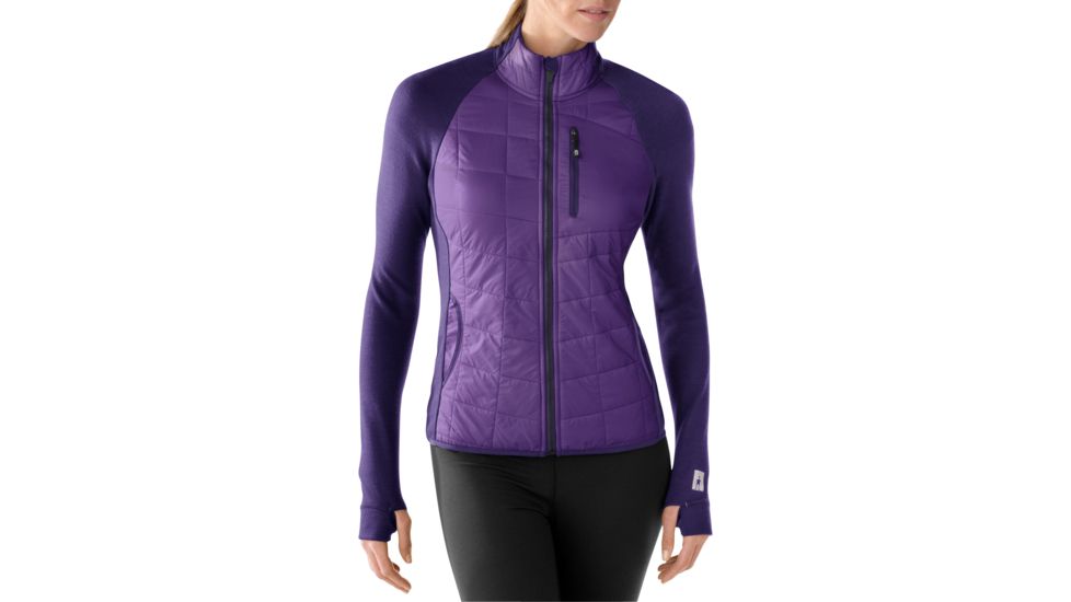 Smartwool PhD Smartloft Divide Full Zip Jacket - Women's-Grape-X-Large