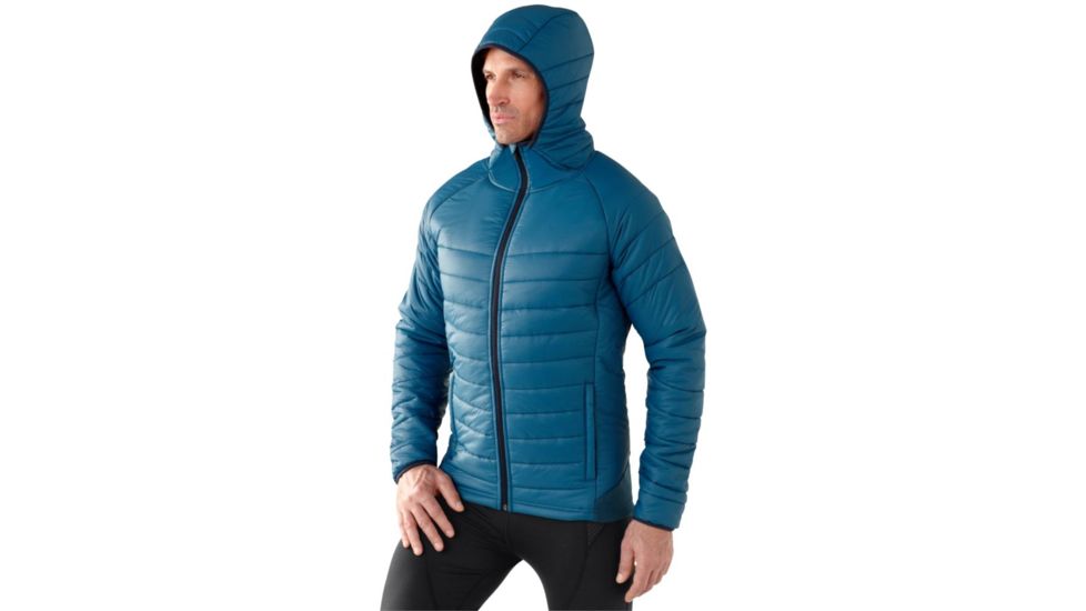 Smartwool PhD Smartloft Hoody - Men's-Deep Sea-Large