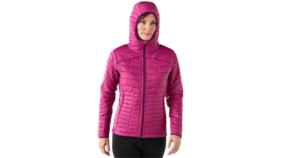 Smartwool PhD Smartloft Hoody - Women's-Berry-Medium