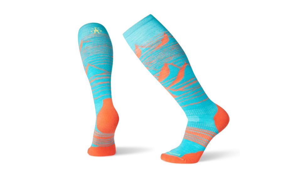 Smartwool PhD Snow Light Elite Socks - Womens, Capri, Small, SW001169810-S