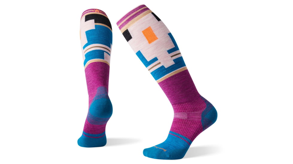 Smartwool PhD Snow Light Elite Socks - Womens, Meadow Mauve, Small, SW004118A22-S