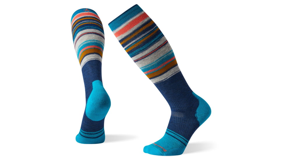 Smartwool PhD Snow Medium Socks, Alpine Blue, Extra Large, SW004119B25-XL