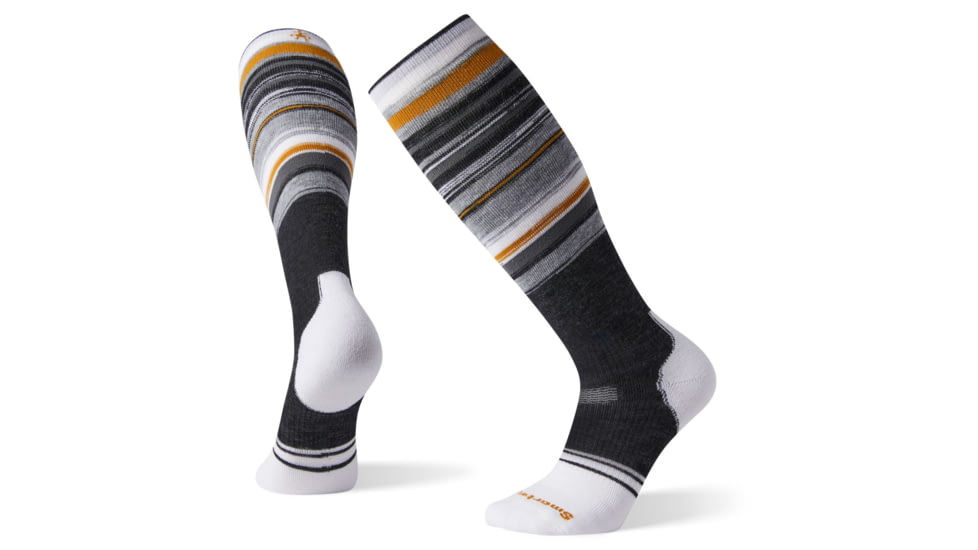 Smartwool PhD Snow Medium Socks, Charcoal, Medium, SW004119003-M