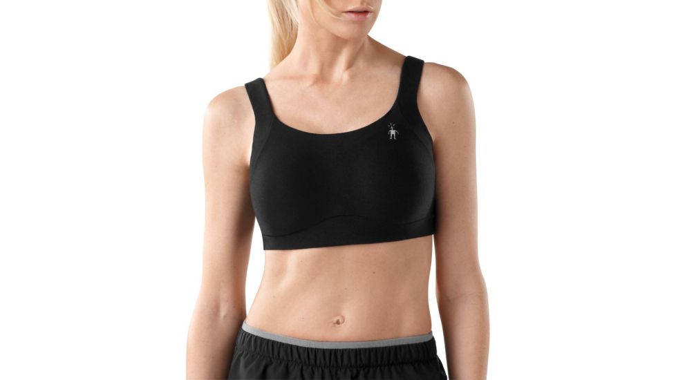 Smartwool PhD Support Bra - Women's -Black-D-36