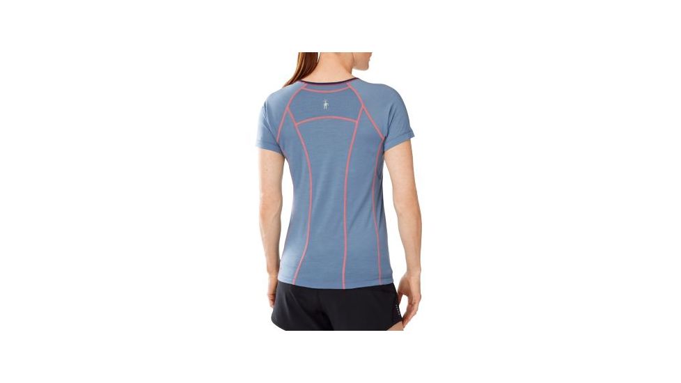 Smartwool PhD Ultra Light Short Sleeve - Womens, Blue Steel, Extra Small, SW0SO134474XS