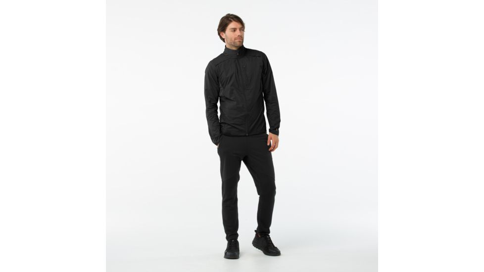 Smartwool PhD Ultra Light Sport Jacket Mens, Black, L, SW016068001-L
