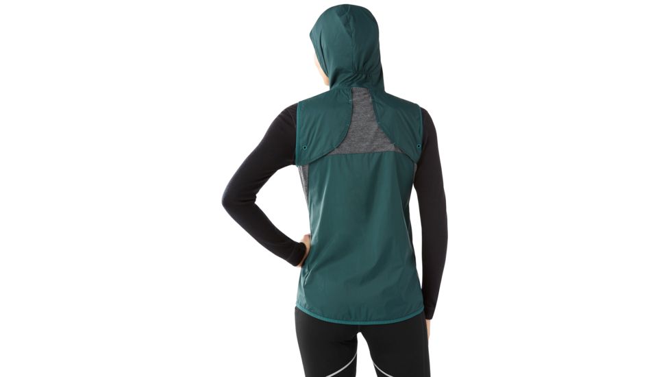 Smartwool PhD Ultra Light Sport Vest Womens, Lochness, L, SW016030957-L