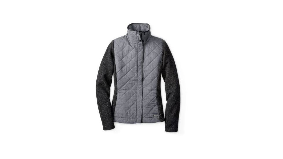 Smartwool Pinery Quilted Jacket - Womens, Charcoal Heather, Extra Small, SW000093010XS