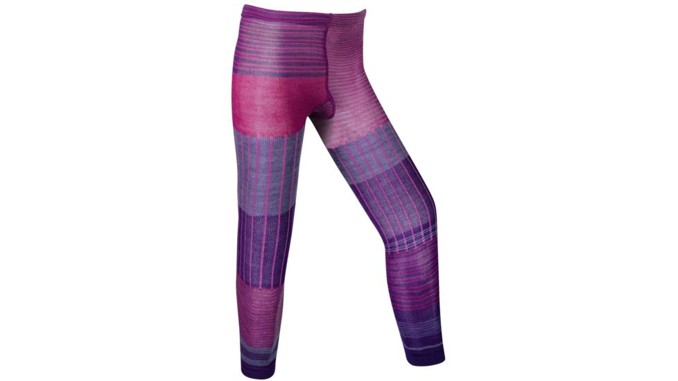 Smartwool Pipp Footless Tights - Girl's-Grape-Small