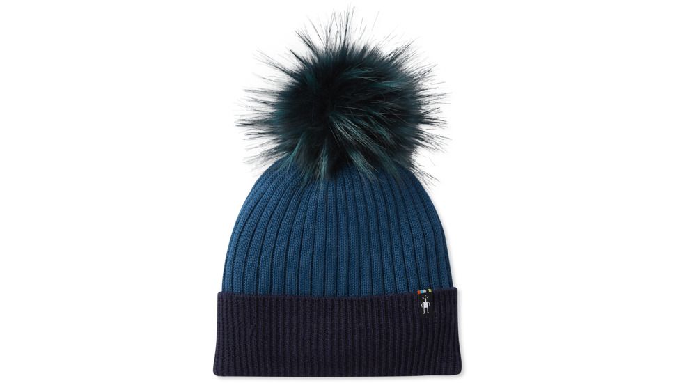 Smartwool Powder Pass Beanie, Deep Marlin, One Size, SW000464C51-1FM