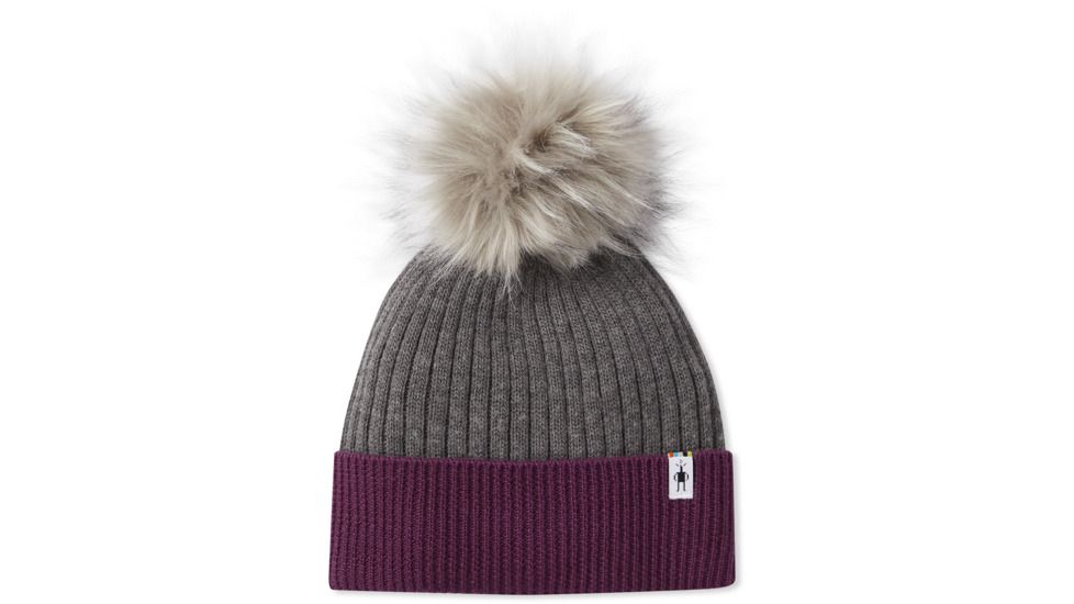 Smartwool Powder Pass Beanie, Sangria, One Size, SW000464B48-1FM