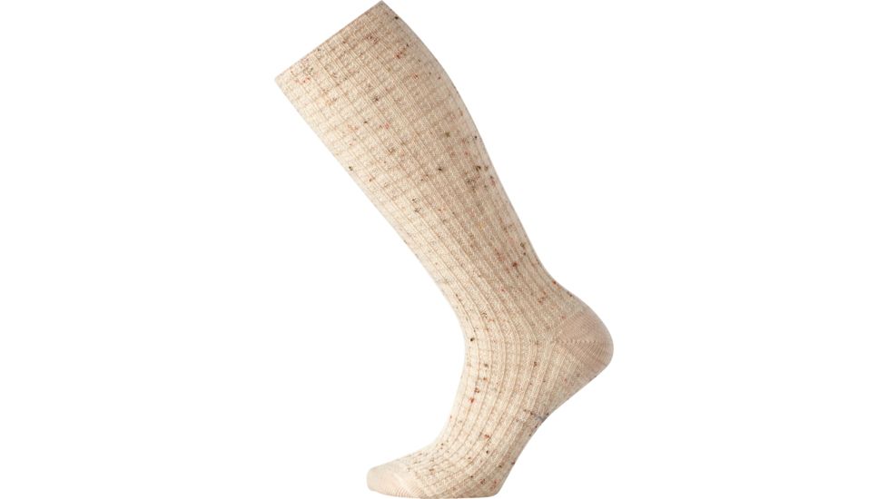 Smartwool Premium Broadmoore Marl Boot Sock - Women's-Natural Heather-Medium
