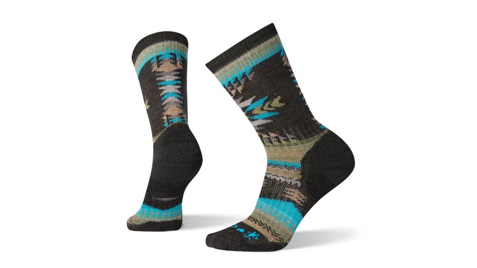 Smartwool Premium CHUP Prairie Lands Crew Socks - Mens, Charcoal, Large, SW003964003-L