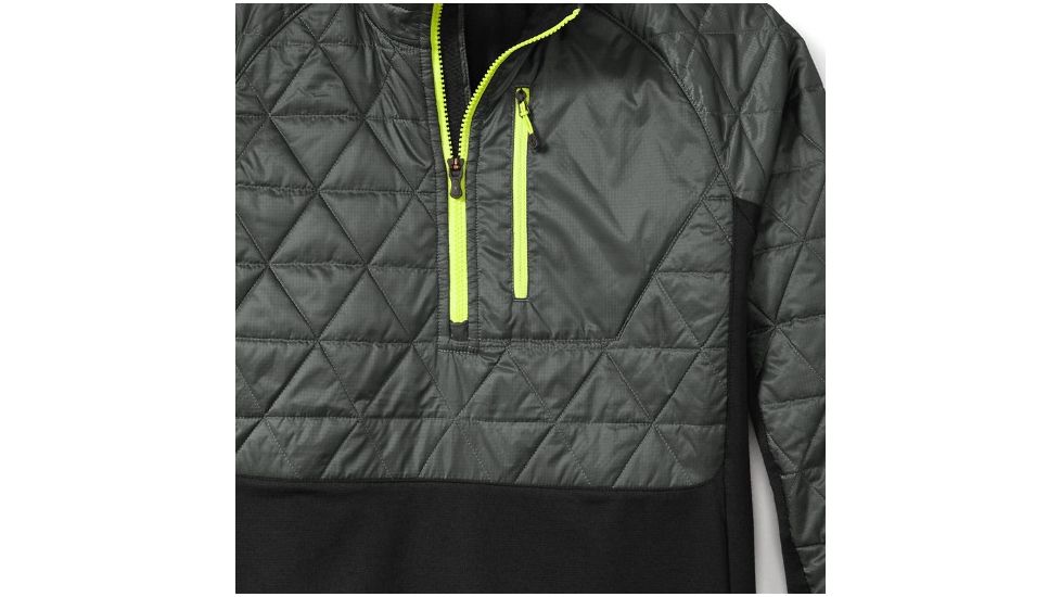 Smartwool Propulsion 60 Hybrid Half Zip Mens Jacket, Graphite SW016107018