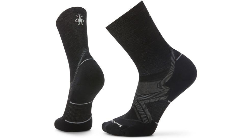Smartwool Run Cold Weather Targeted Cushion Crew Socks - Mens, 001 Black, Extra Large, SW001905001XL