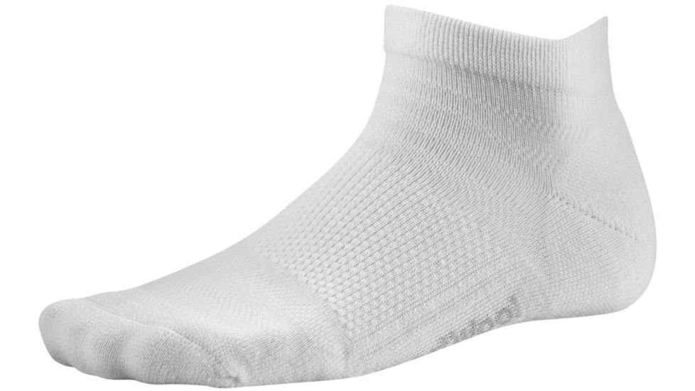 Run Light Micro Sock - Mens-White-Medium