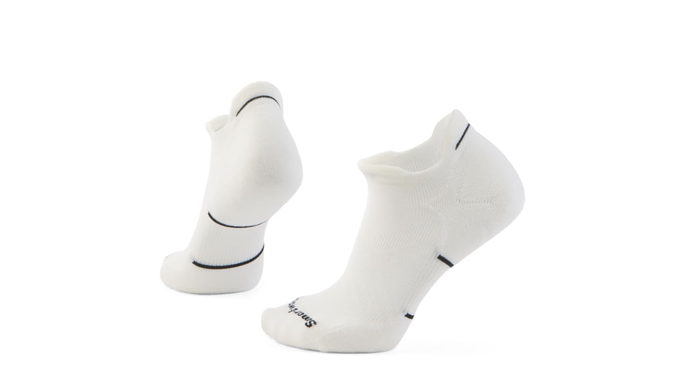 Smartwool Run Targeted Cushion Low Ankle Socks - Womens, Black/White, Small, SW001671960100S000