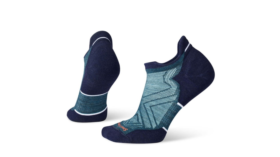 Smartwool Run Targeted Cushion Low Ankle Socks - Womens, Twilight Blue, Small, SW001671G74S
