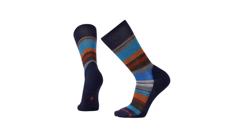 Smartwool Saturnsphere  Sock - Men's, Deep Navy H-Cardamom, Medium SW0SW942863-M