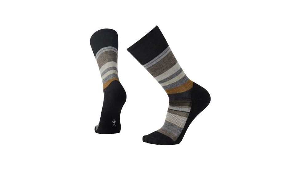 Smartwool Saturnsphere  Sock - Men's, Black/White, X-Large SW0SW942960-XL