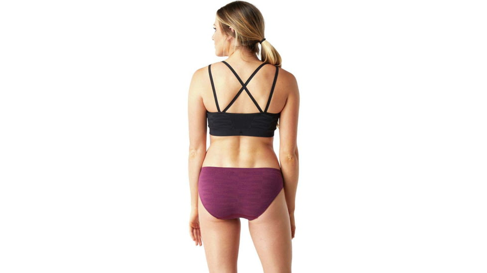 Smartwool Seamless Bikini - Womens, Sangria, Large, SW016237B48-L