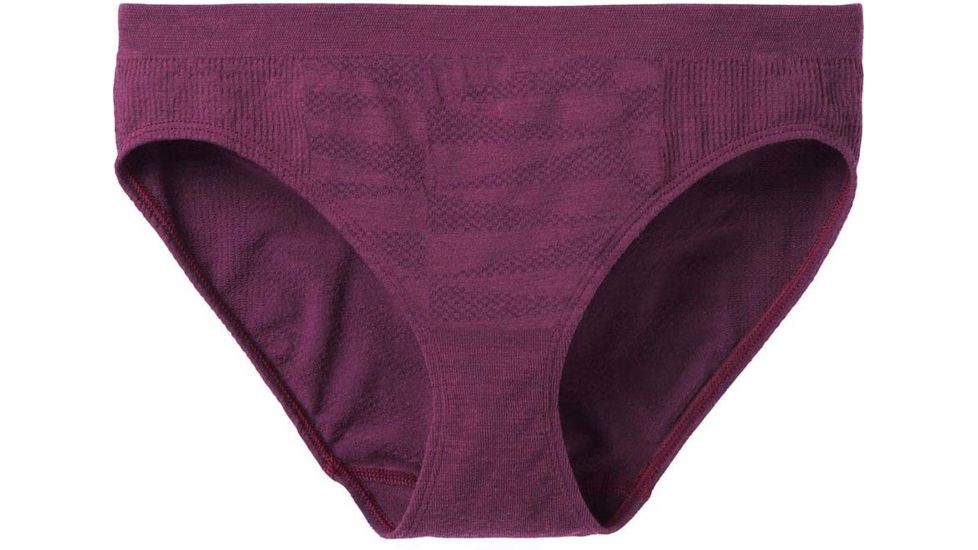 Smartwool Seamless Bikini - Womens, Sangria, Large, SW016237B48-L