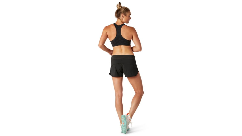 Smartwool Seamless Racerback Bra - Womens, Black, Extrta Large, SW000846001XL
