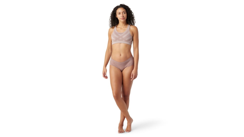 Smartwool Seamless Racerback Bra - Womens, Sandstone, Large, SW000846G69L