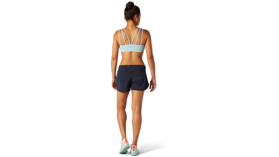Smartwool Seamless Strappy Bra - Womens, Light Wave Blue, Large, SW015127D83-L
