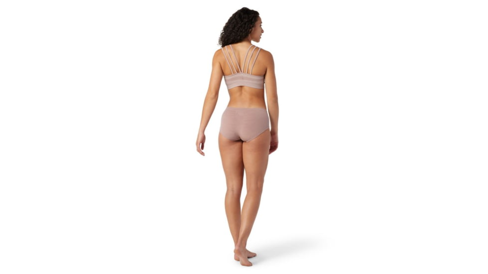 Smartwool Seamless Strappy Bra - Womens, Sandstone, Medium, SW000847G69M