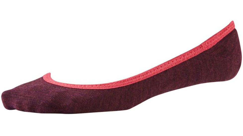 Smartwool Secret Sleuth No Cushion Hidden Sock - Womens-Aubergine Heather-Large