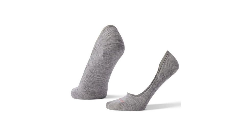 Smartwool Secret Sleuth No Show Socks - Women's, Light Gray, Large, SW003848039-L