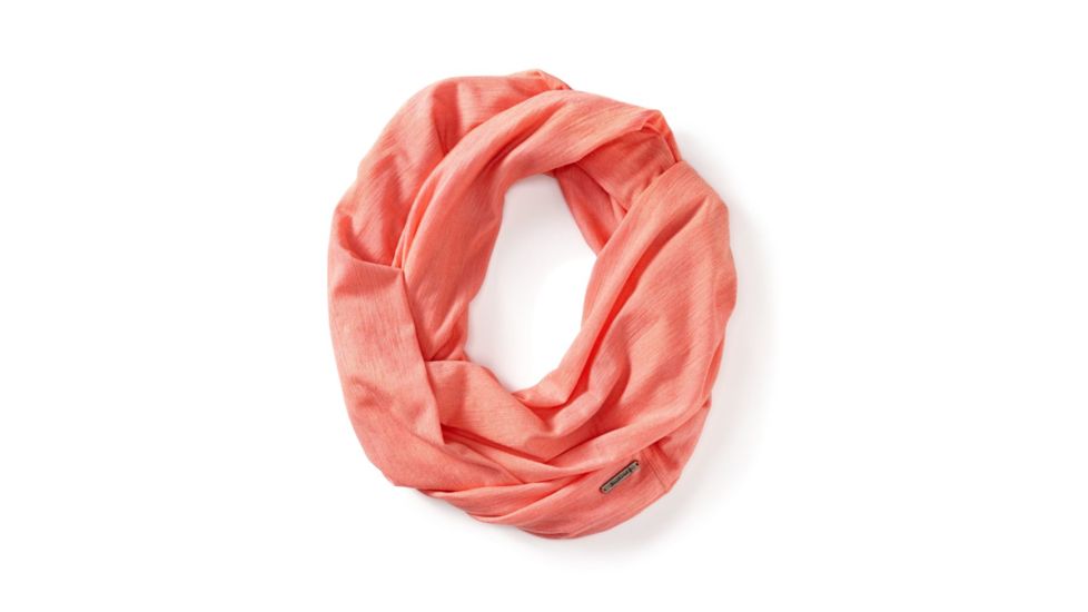 Seven Falls Infinity Scarf-Bright Coral