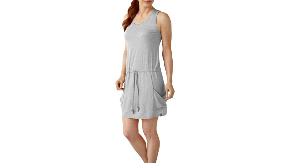 Seven Falls Tunic - Womens -Light Gray-Medium