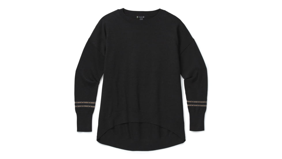Smartwool Shadow Pine Pullover Sweater - Womens, Charcoal Heather, Small, SW016396010-S