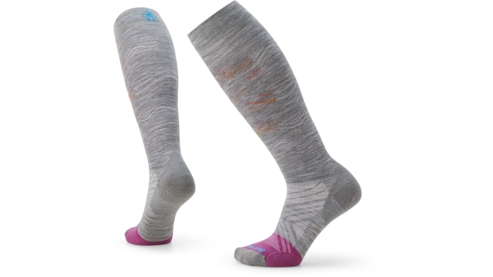 Smartwool Ski Race OTC Socks - Womens, 039 Light Gray, Large, SW001939039L