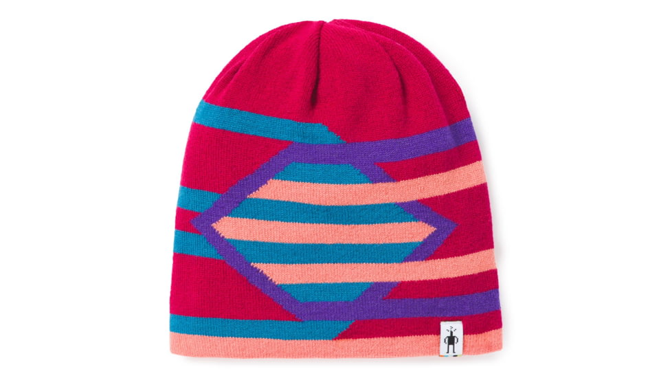 Smartwool Ski Racer Beanie - Kids, Very Berry, Small/Medium, SW018078E23-SM