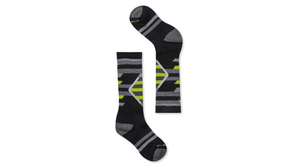 Smartwool Ski Racer Socks - Kids, Black, Extra Small, SW001291001-XS