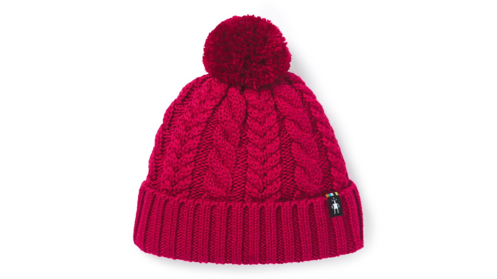 Smartwool Ski Town Hat, Very Berry, One Size, SW0SC153E23-1FM