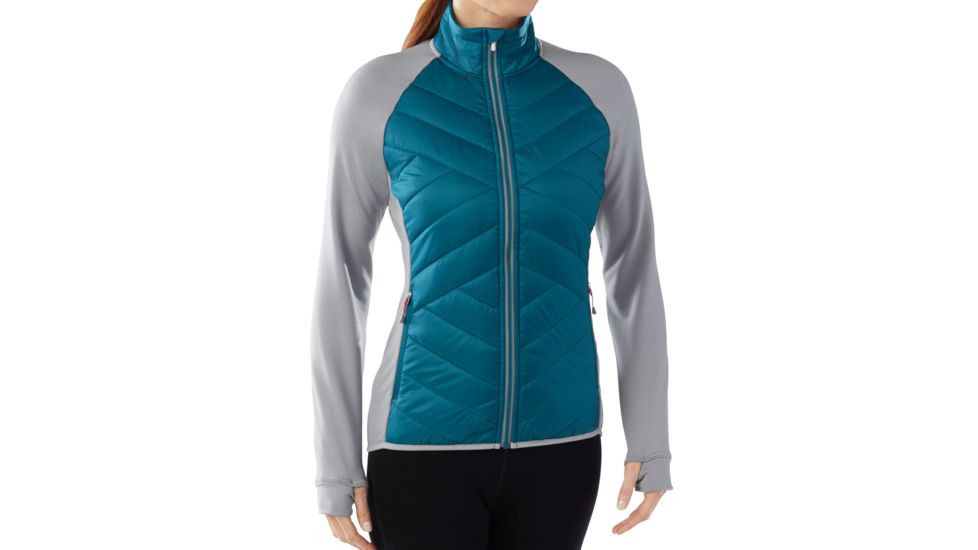 Smartwool SL Corbet 120 Jacket - Women's -Glacial Blue-Small