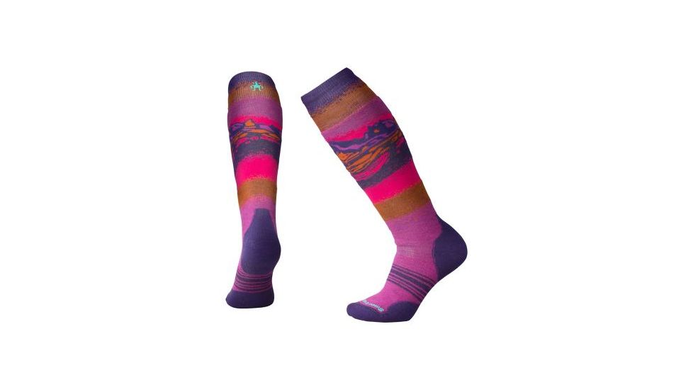 Smartwool Slopestyle Medium Sock - Women's, Meadow Mauve, Small SW001101A22-S