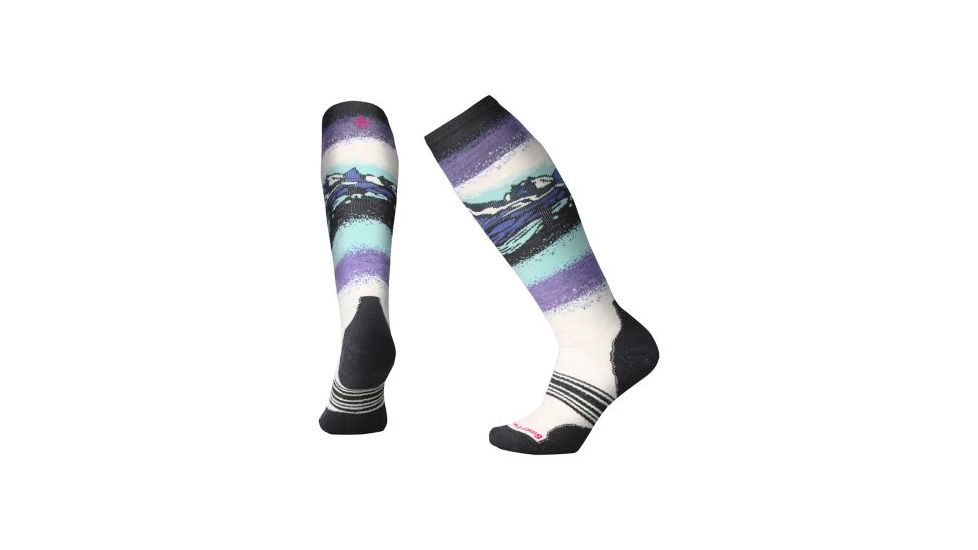 Smartwool Slopestyle Medium Sock - Women's, Moonbeam, Small SW001101A81-S